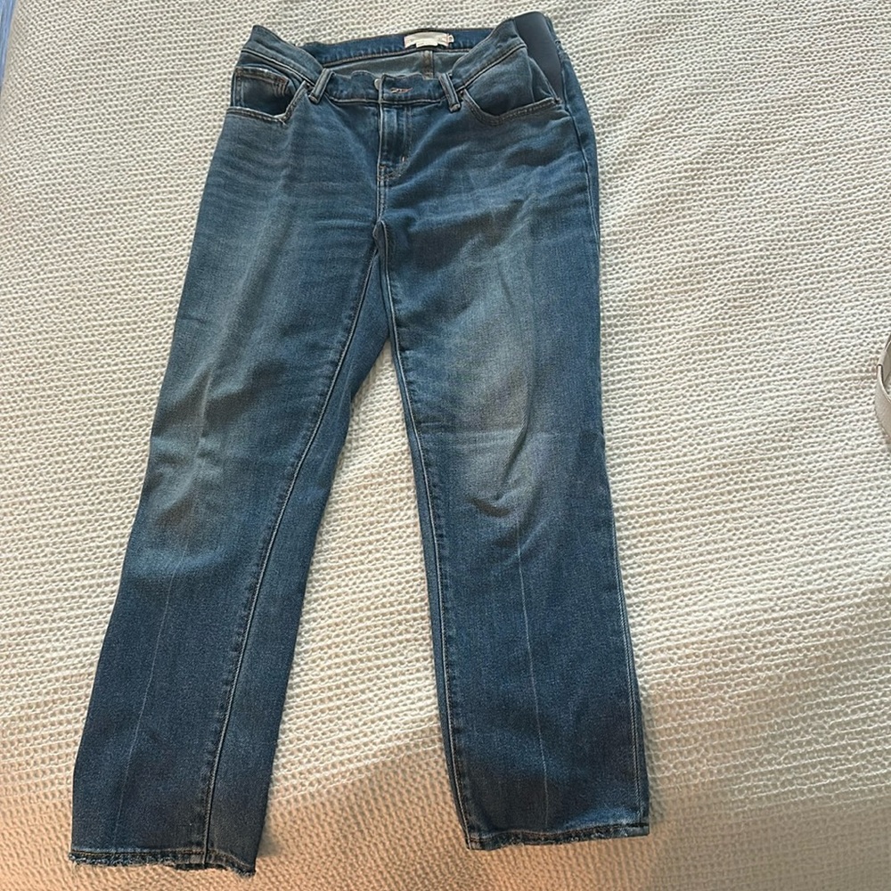 Hatch Boyfriend Maternity Jeans (brand new)
